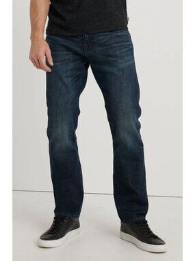 Lucky Brand Mens 410 Athletic Slim Jean Dark Wash Size 32 (Inseam 30 3/4") Hula